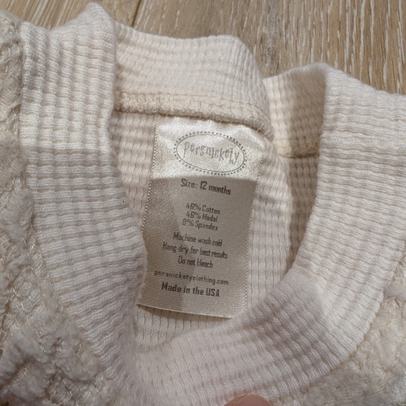 Persnickety Lace Shirt, Size 12 Months - Picture 3 of 3